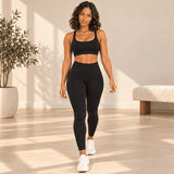 Legging Seamless VELYENA – Legging Taille Haute Sculptant Push-Up Femme