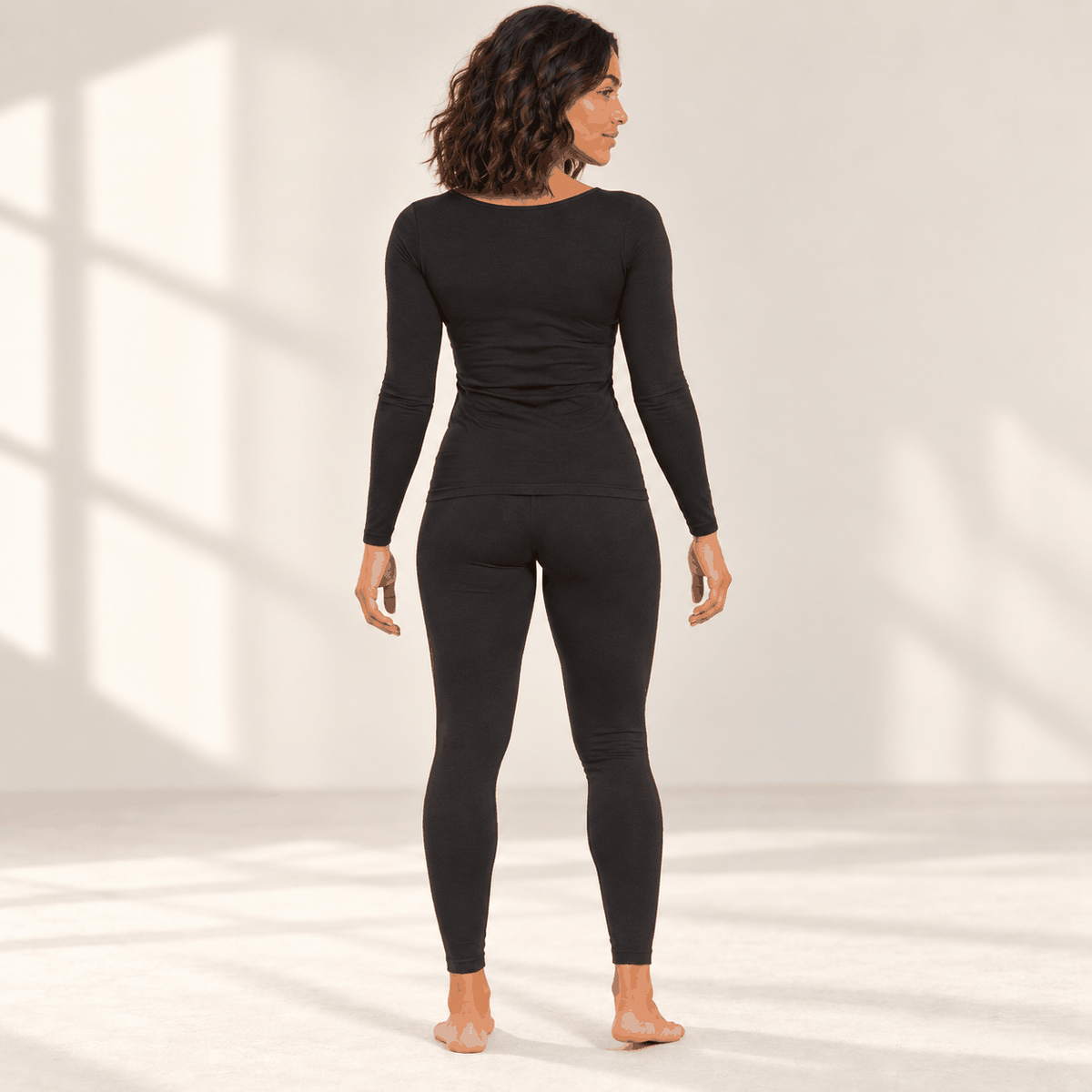 Ensemble Thermique VELYENA – Sous-Vêtements Chauds Femme Seconde Peau