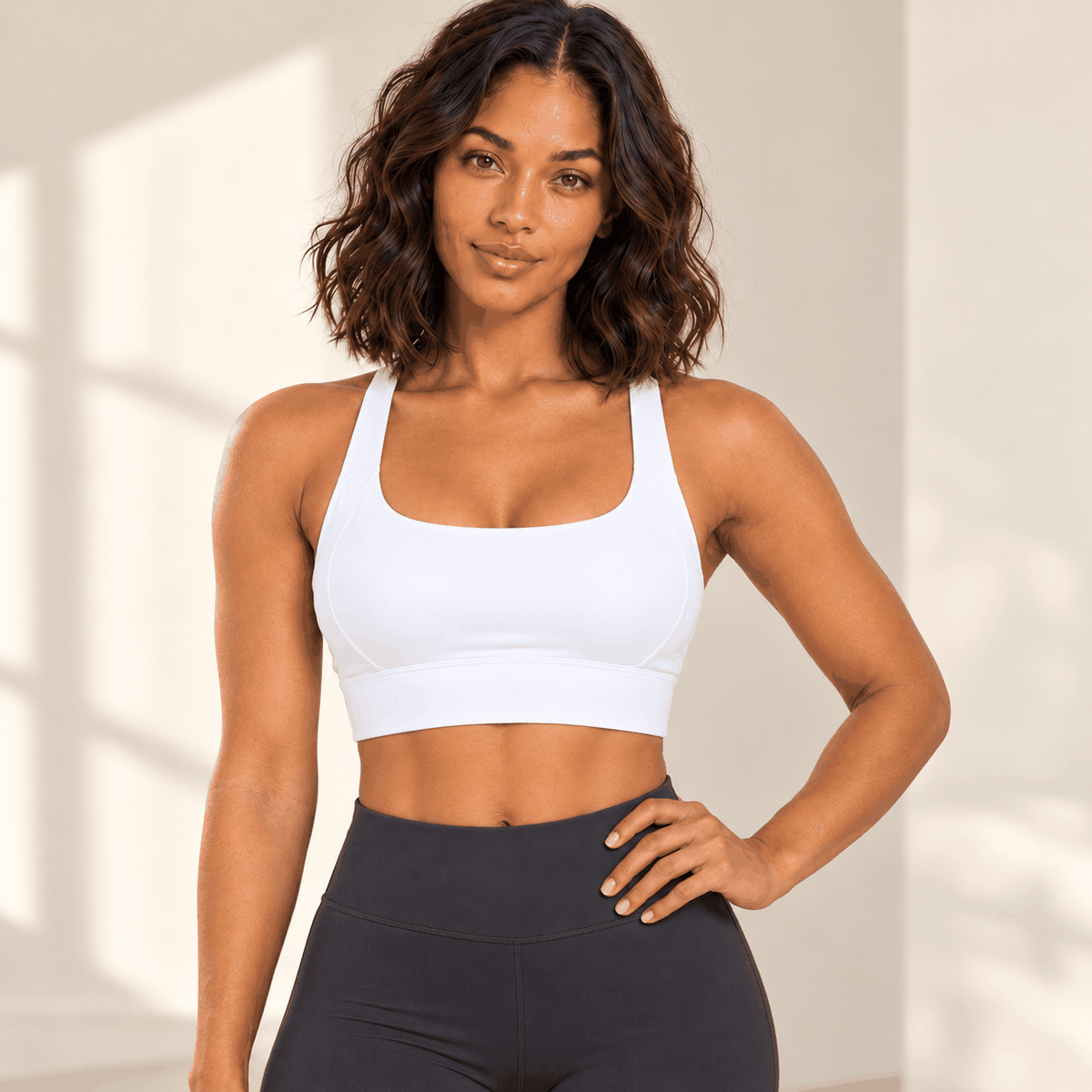 Brassière Flow VELYENA – Brassière de Sport Dos Nageur Maintien Moyen Femme