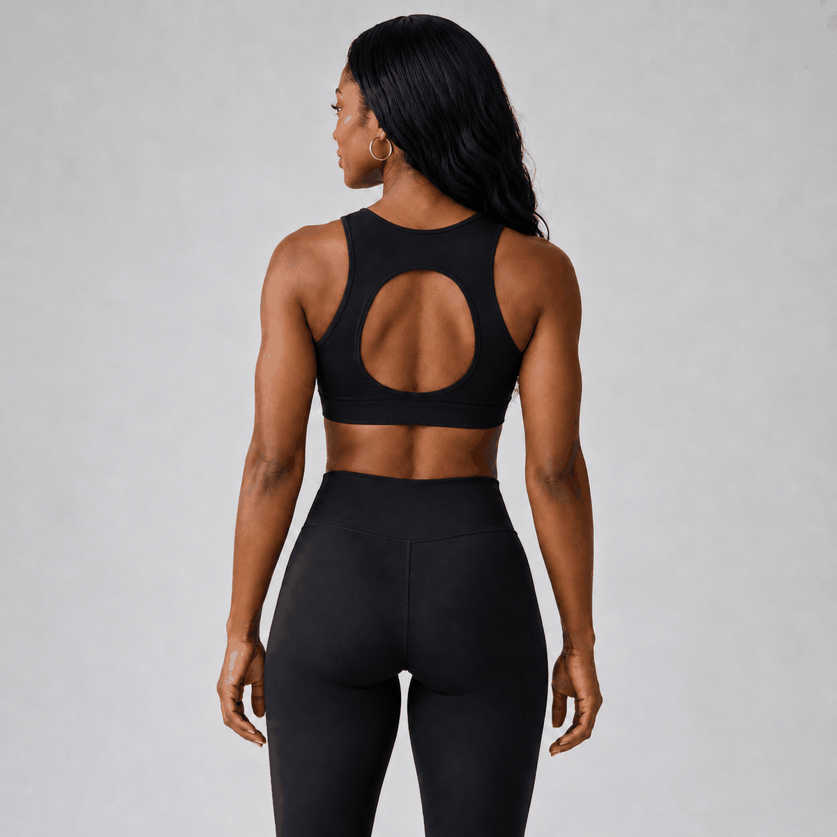 Brassière Impact VELYENA – Brassière de Sport Col Haut Maintien Fort Femme