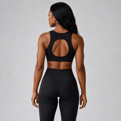 Brassière Impact VELYENA – Brassière de Sport Col Haut Maintien Fort Femme