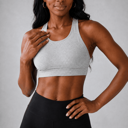 Brassière Impact VELYENA – Brassière de Sport Col Haut Maintien Fort Femme