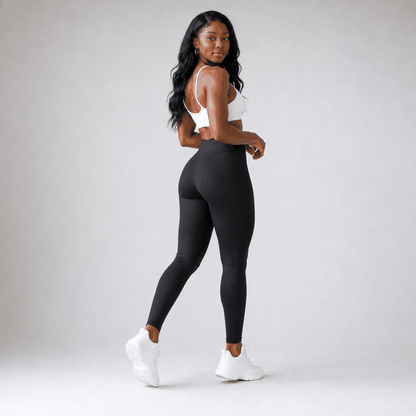 Legging Contour VELYENA – Legging Galbant Taille Haute Ceinture Large Femme
