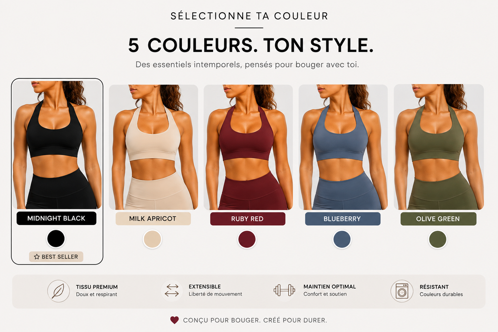Brassière Sculpt Impact – Seamless Dos Ouvert