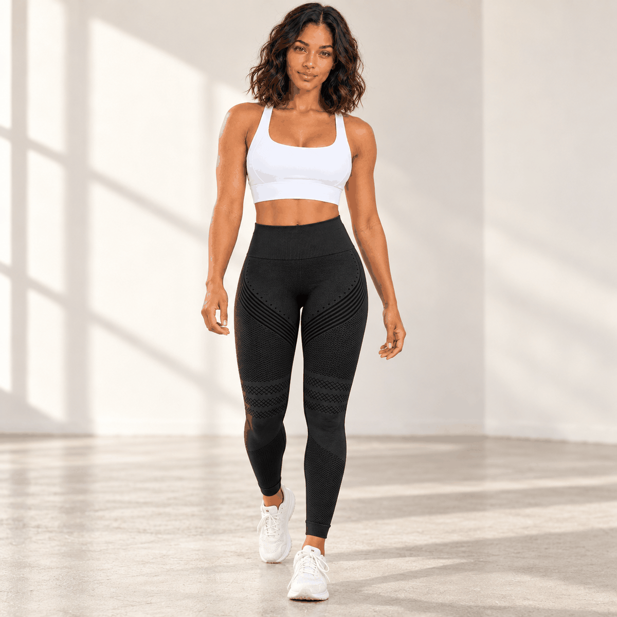 Legging Contour VELYENA – Legging Taille Haute Sculptant Push-Up Femme