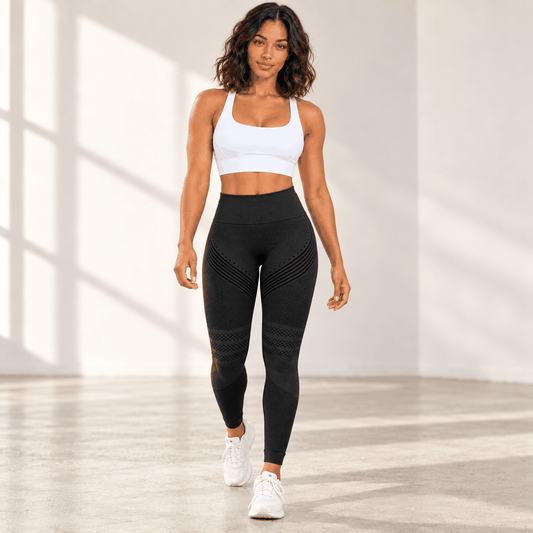 Legging Contour VELYENA – Legging Taille Haute Sculptant Push-Up Femme