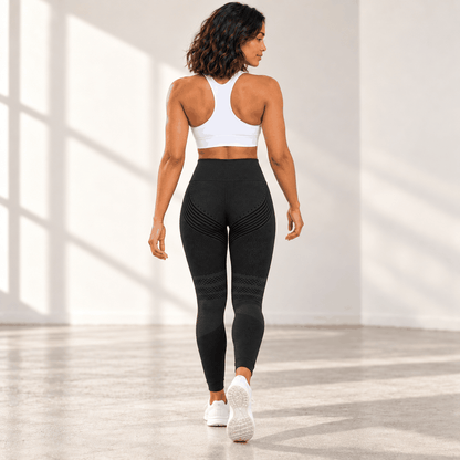 Legging Contour VELYENA – Legging Taille Haute Sculptant Push-Up Femme
