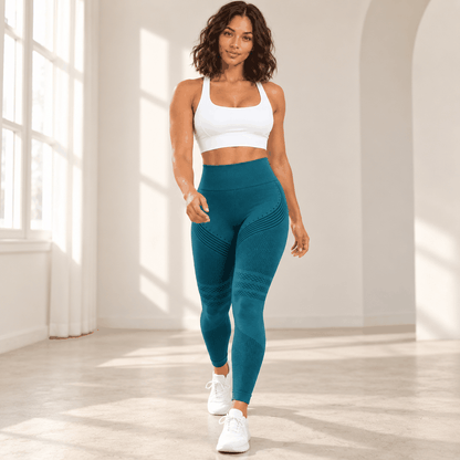 Legging Contour VELYENA – Legging Taille Haute Sculptant Push-Up Femme
