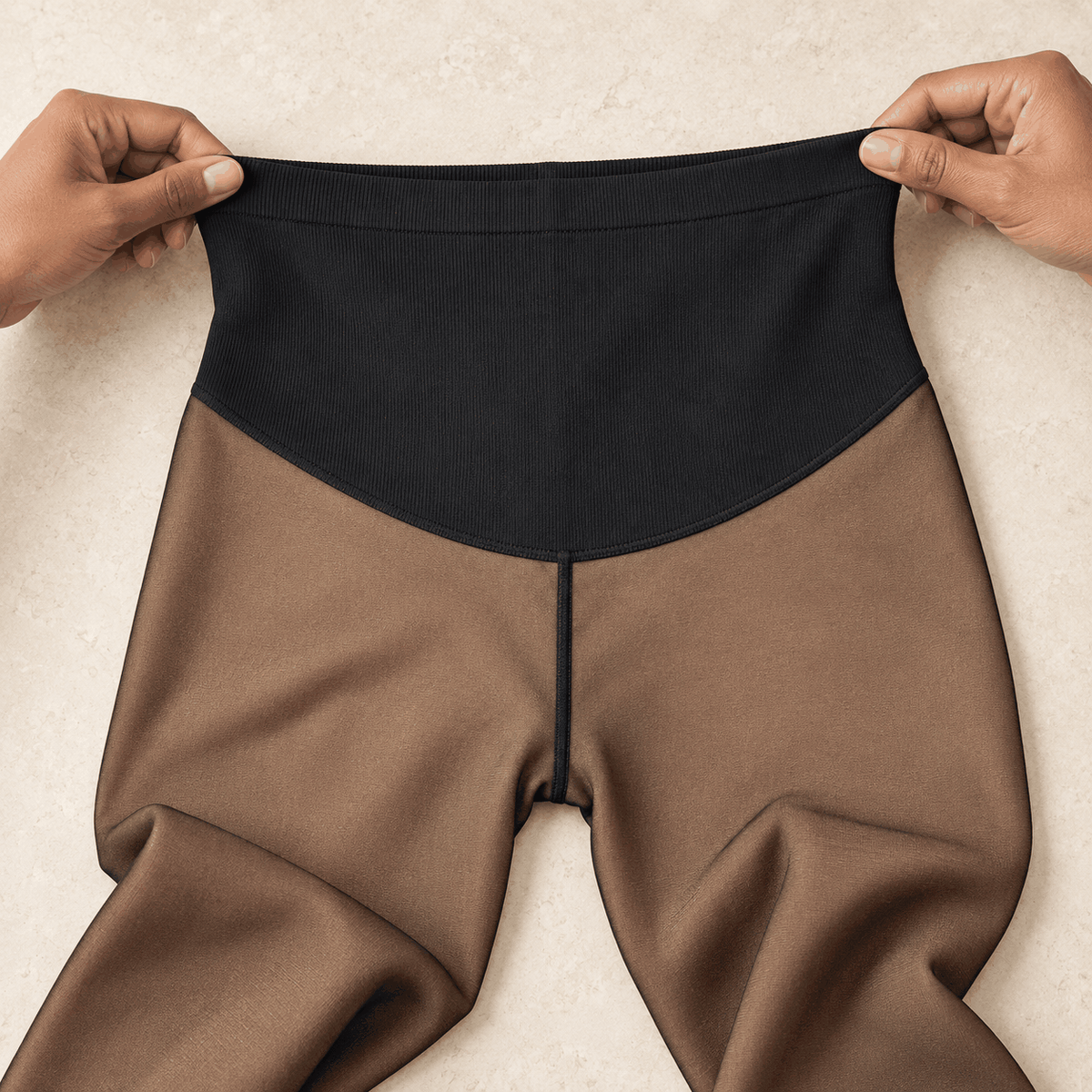 Collant voile VELYENA thermique à doublure polaire pour femme