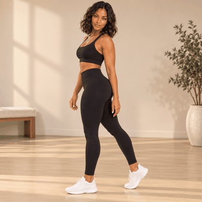 Legging seamless VELYENA taille haute push-up pour femme