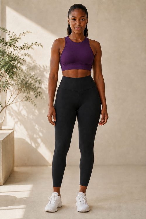 Brassière Col Haut Maintien Fort – Seamless