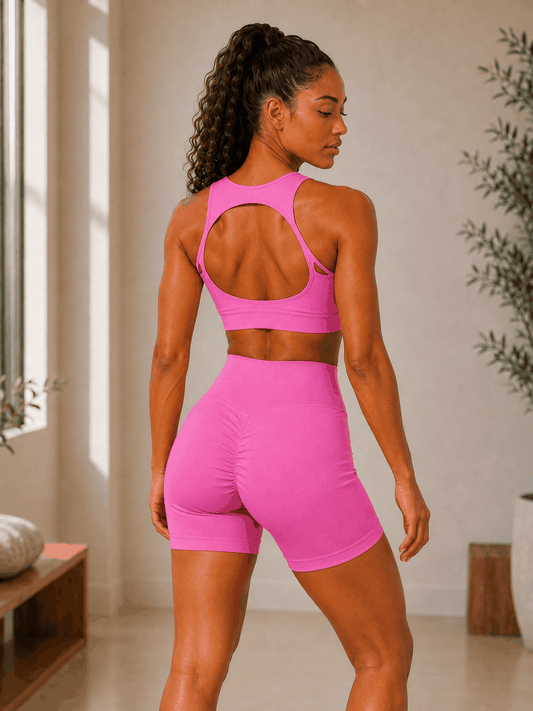 Ensemble Sculpt VELYENA – Ensemble Sport 2 Pièces Brassière & Short Femme