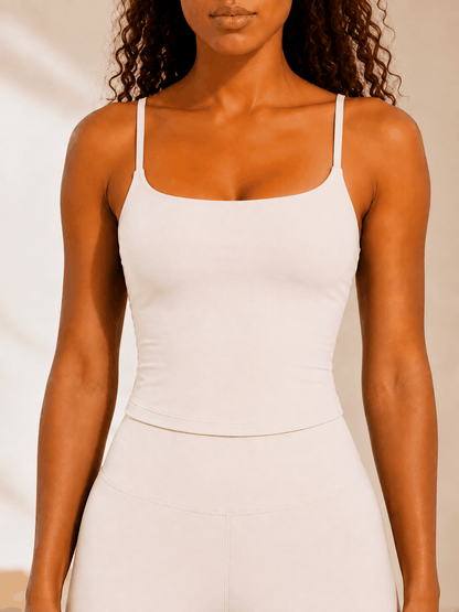 Débardeur Duo VELYENA – Débardeur de Sport Brassière Intégrée Femme
