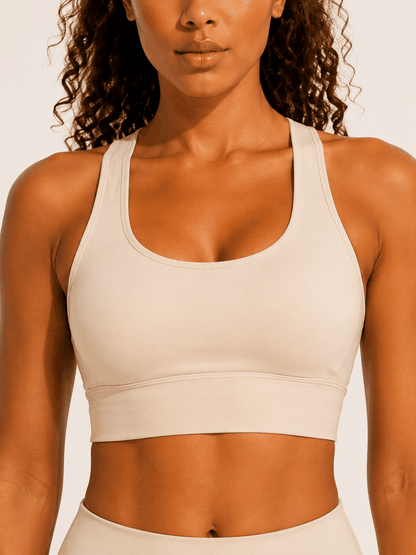 Brassière Sculpt VELYENA – Brassière de Sport Seamless Dos Ouvert Femme