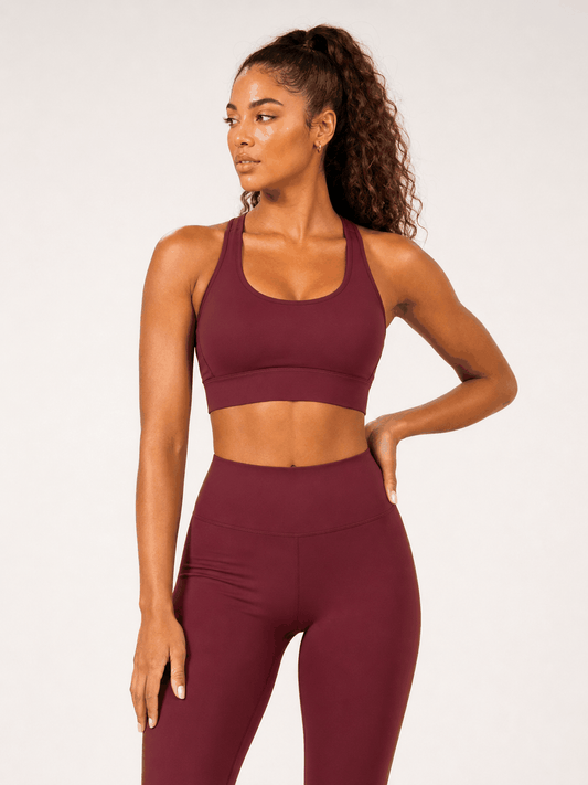 Brassière Sculpt VELYENA – Brassière de Sport Seamless Dos Ouvert Femme