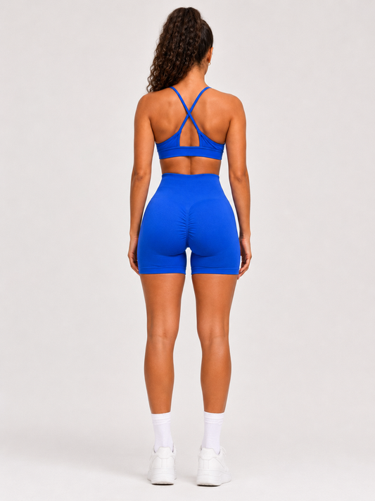 Short Sculpt VELYENA – Short de Sport Taille Haute Gainant Femme
