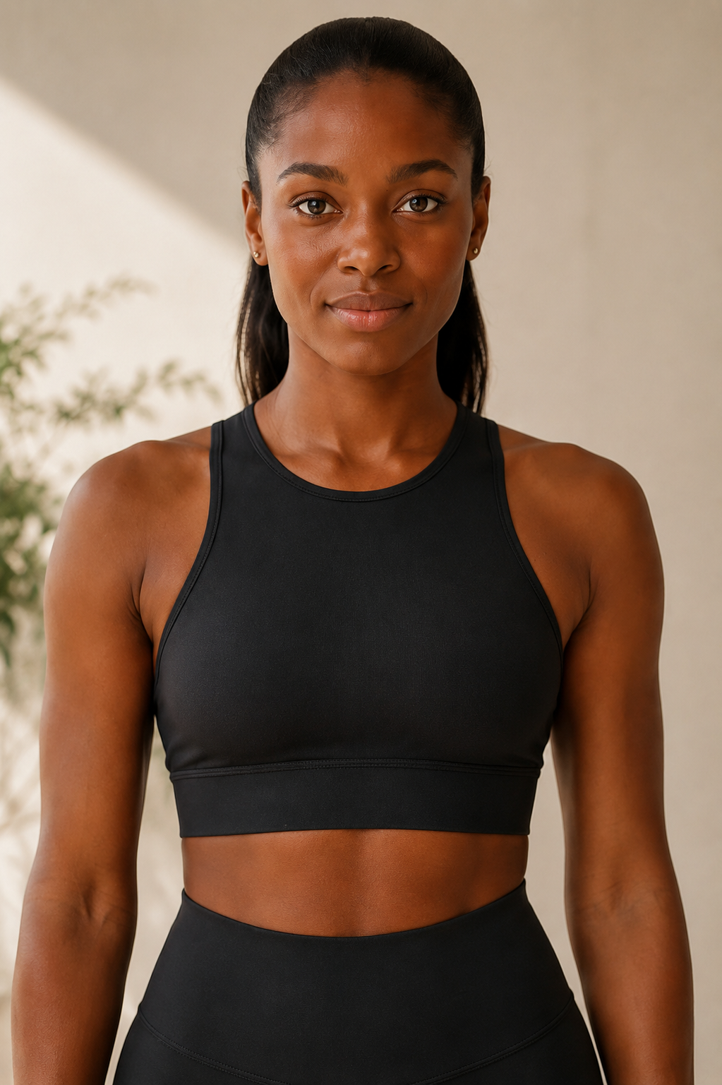 Brassière Col Haut Maintien Fort – Seamless